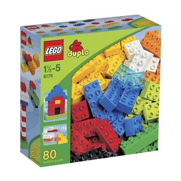לגו 6176 ערכה בסיסית דלוקס (LEGO DUPLO 6176 Basic Bricks Deluxe) - צעצועים ילדים ודרקונים