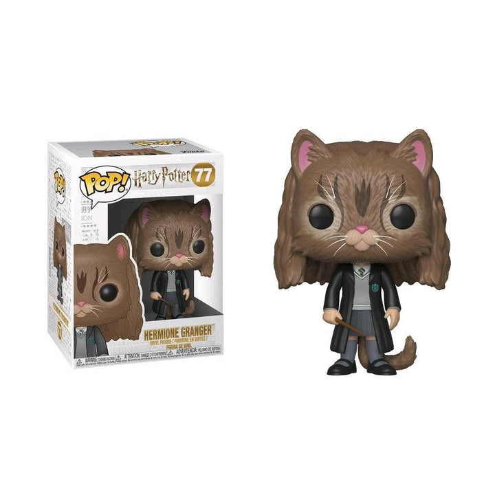בובת פופ הרמיוני חתולה - Funko Pop Hermione Granger 77 - צעצועים ילדים ודרקונים