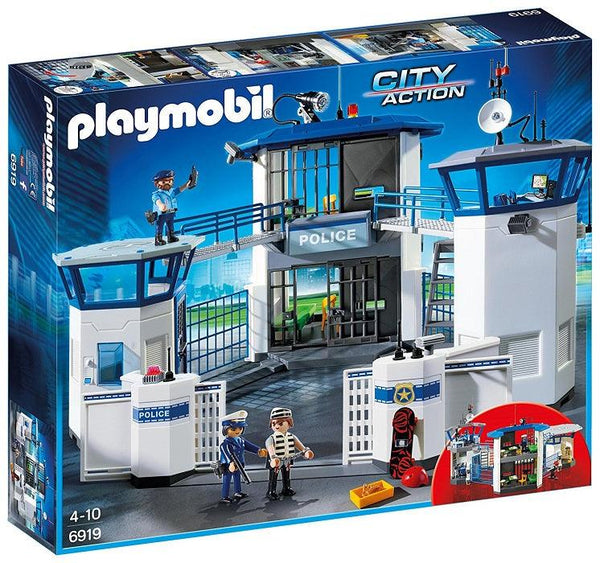 Playmobil 6919 - פליימוביל 6919 תחנת משטרה עם בית סוהר - פליימוביל - צעצועים ילדים ודרקונים