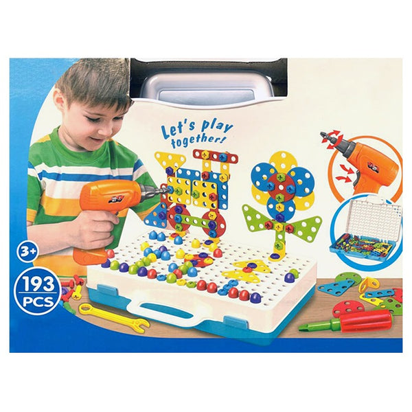 מברגה תלת מימדית 193 חלקים - IPOP