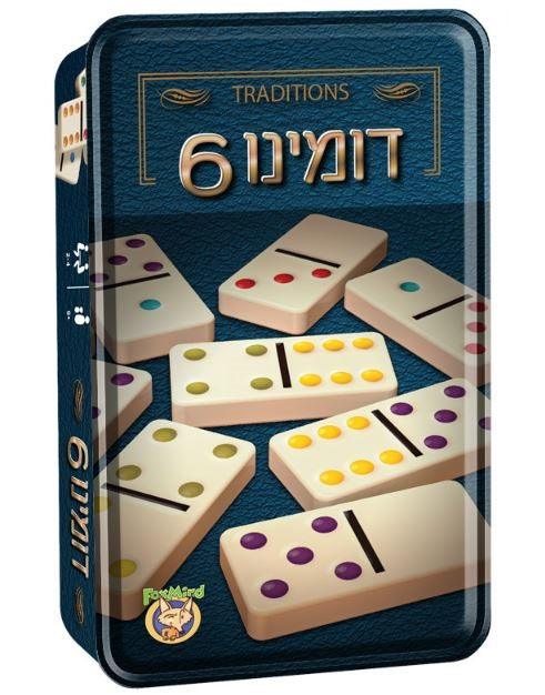 דומינו 6  - פוקסמיינד - צעצועים ילדים ודרקונים
