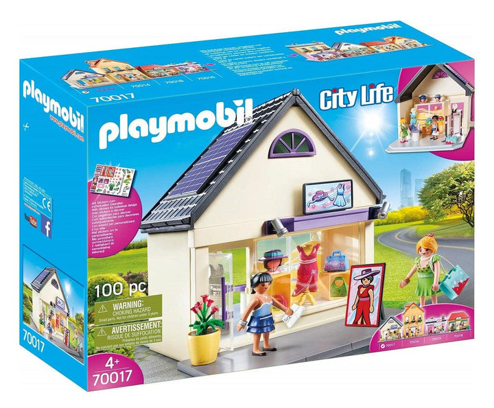 Playmobil - פליימוביל 70017 הבוטיק האופנתי שלי - צעצועים ילדים ודרקונים