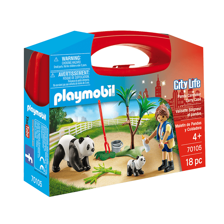 פליימוביל 70105 מזוודת דובי פנדה - Playmobil 70105 - צעצועים ילדים ודרקונים