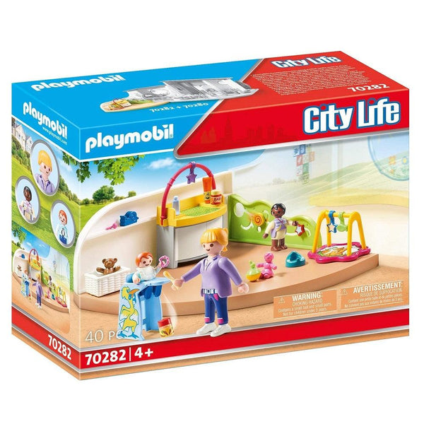 פליימוביל 70282 חדר החתלה, האכלה ומשחק - Playmobil - צעצועים ילדים ודרקונים