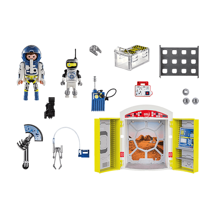 פליימוביל 70307 המשימה במאדים מארז נשיאה - Playmobil - צעצועים ילדים ודרקונים