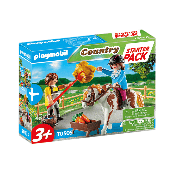 פליימוביל 70505 רכיבה על סוסים ערכה למתחילים - Playmobil 70505 - צעצועים ילדים ודרקונים