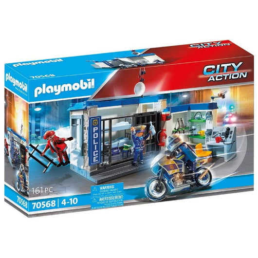 פליימוביל 70568 מרדף משטרתי: בריחה מבית המעצר - Playmobil - צעצועים ילדים ודרקונים