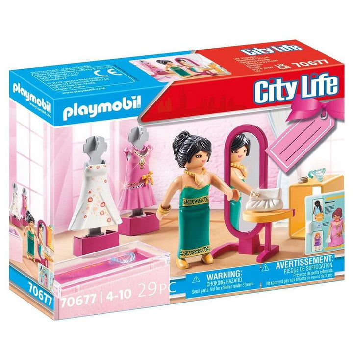 פליימוביל 70677 החיים בעיר: בוטיק אופנה חגיגי - Playmobil - צעצועים ילדים ודרקונים