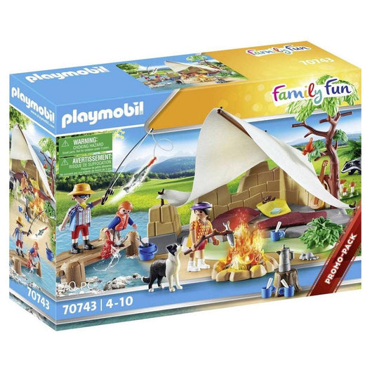 פליימוביל 70743 טיול קמפינג משפחתי - Playmobil - צעצועים ילדים ודרקונים