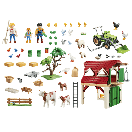פליימוביל 70887 החיים בכפר: חווה וחיות משק - Playmobil - צעצועים ילדים ודרקונים