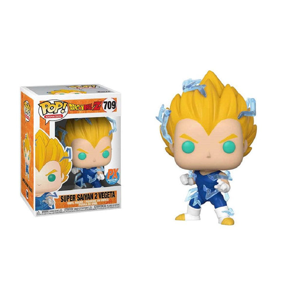 בובת פופ סופר סאייה וג'יטה  - Funko Pop Super Saiyan 2 Vegeta 709 - צעצועים ילדים ודרקונים