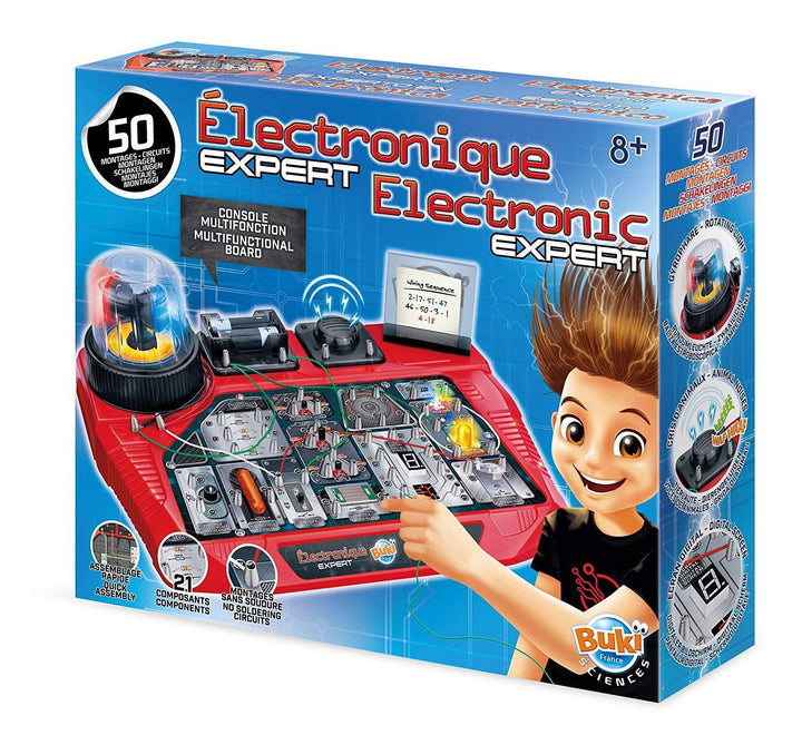 ערכת חשמל ואלקטרוניקה מבית Buki france - צעצועים ילדים ודרקונים