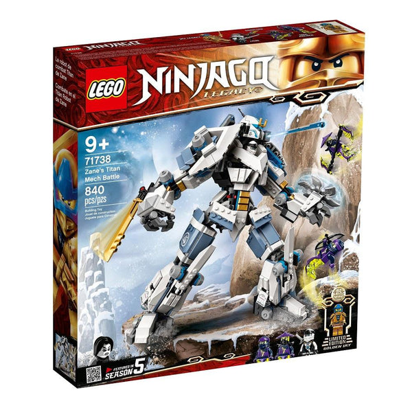 לגו 71738 מכונת הקרב של זאן (LEGO 71738 Zane's Titan Mech Battle) - צעצועים ילדים ודרקונים