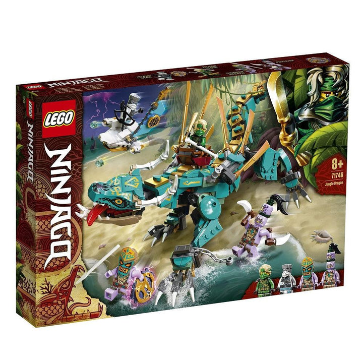 לגו נינג'גו 71746 דרקון הג'ונגל (LEGO 71746 Jungle Dragon Ninjago) - צעצועים ילדים ודרקונים