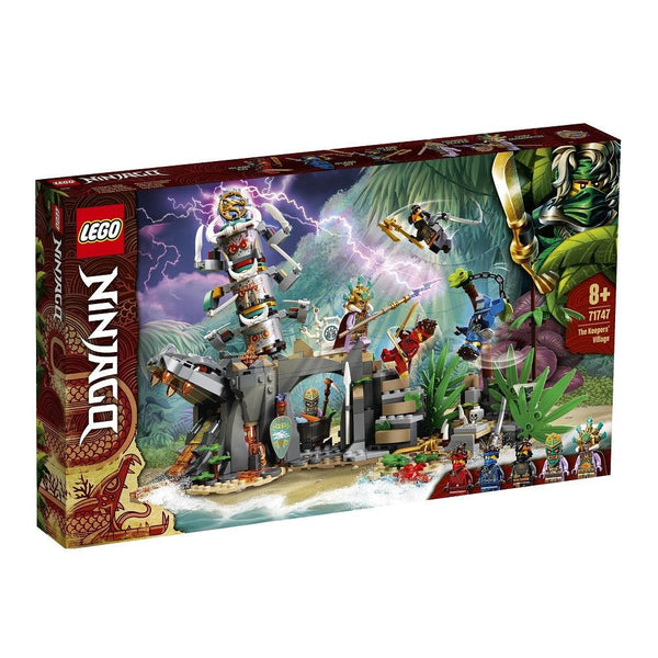 לגו נינג'גו 71747 כפר השומרים (LEGO 71747 The Keepers' Village) - צעצועים ילדים ודרקונים