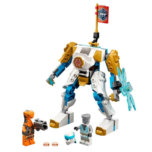 לגו נינג'גו 71761 הרובוט של זאן (LEGO 71761 Zane's Power Up Mech EVO) - צעצועים ילדים ודרקונים