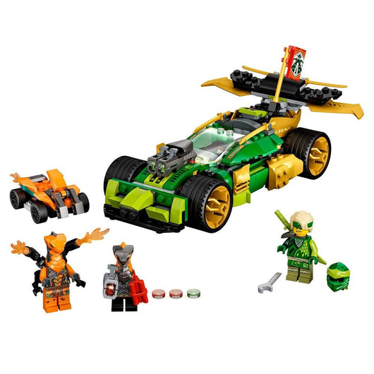לגו נינג'גו 71763 מכונית המירוץ של לויד (LEGO 71763 Lloyd's Race Car EVO) - צעצועים ילדים ודרקונים