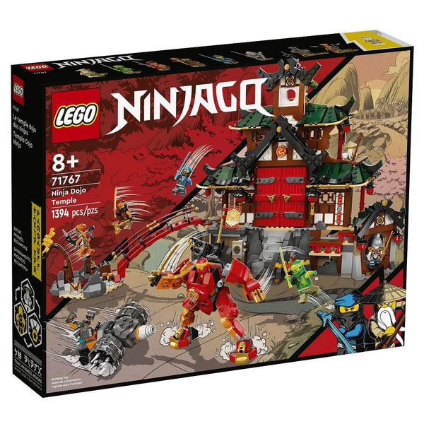לגו נינג'גו 71767 מקדש הנינג'ות (LEGO 71767 Ninja Dojo Temple) - צעצועים ילדים ודרקונים