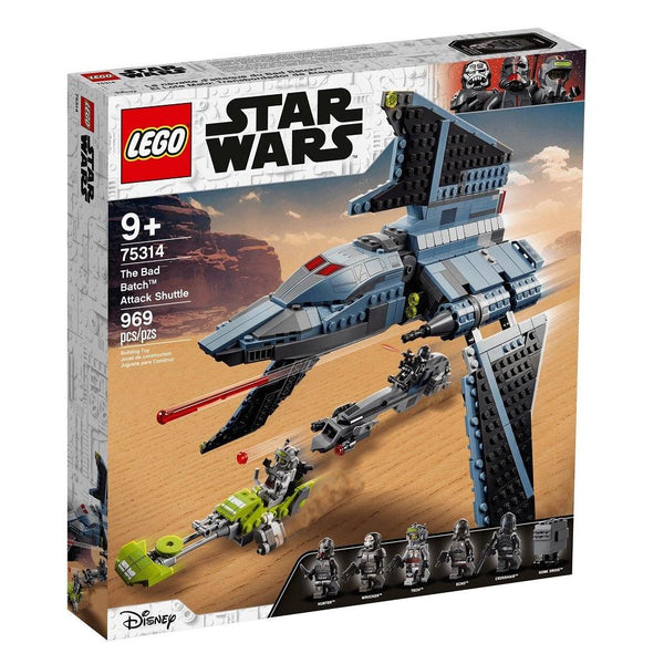 לגו 75314 מעבורת תקיפה (LEGO 75314 The Bad Batch Attack Shuttle) - צעצועים ילדים ודרקונים