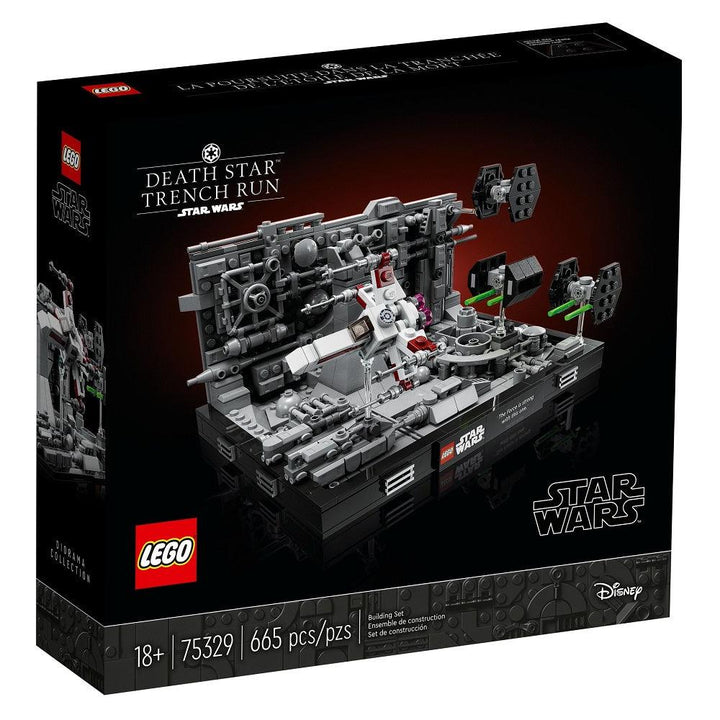 לגו 75329 המרדף בתעלה על כוכב המוות (LEGO 75329 Death Star Trench Run Diorama Star Wars) - צעצועים ילדים ודרקונים