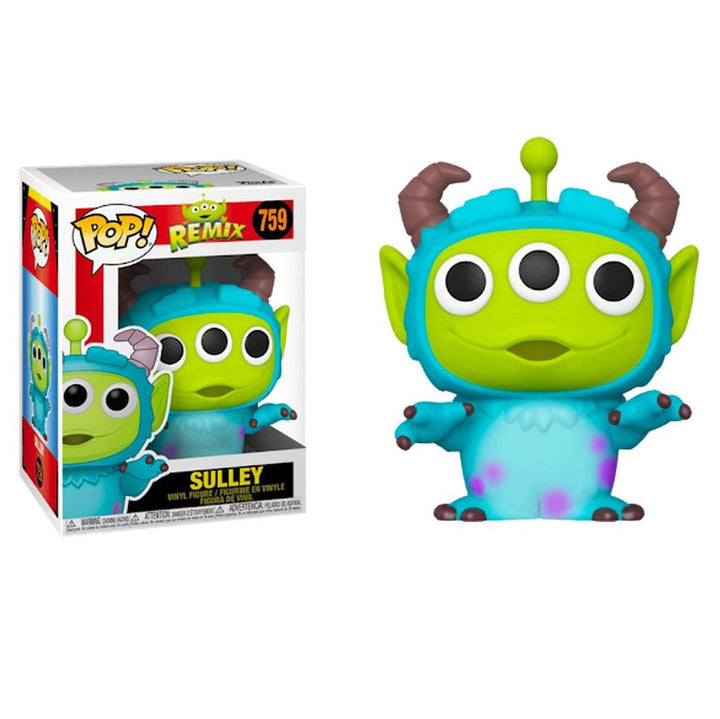 בובת פופ רמיקס חייזר סאלי- Funko Pop Pixar Remix Sulley 759 - צעצועים ילדים ודרקונים