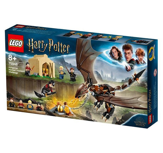 לגו 75946 אתגר הדרקון (Lego 75946 Hungarian Horntail Triwizard Challenge) - צעצועים ילדים ודרקונים