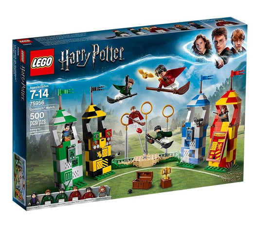 לגו 75956 הארי פוטר קרב קווידיצ' - Lego 75956 Quidditch Match - צעצועים ילדים ודרקונים