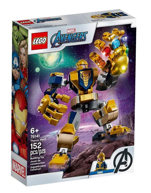 לגו 76141 תאנוס - Lego 76141 Thanos Mech - צעצועים ילדים ודרקונים