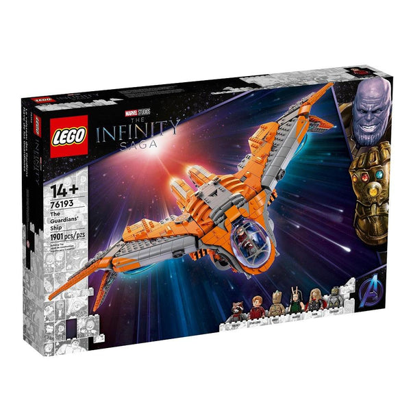 לגו 76193 ספינת השומרים (LEGO 76193 Avengers: The Guardians' Ship) - צעצועים ילדים ודרקונים