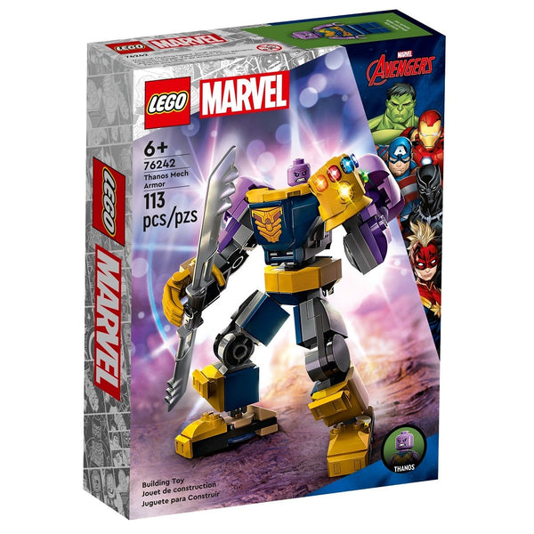 לגו הנוקמים השריון הרובוטי של תאנוס (LEGO 76242 Thanos Mech Armor)