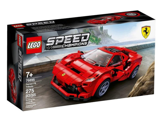לגו 76895 פרארי אף 8 טריביוט (LEGO 76895 Ferrari F8 Tributo Speed Champions) - צעצועים ילדים ודרקונים