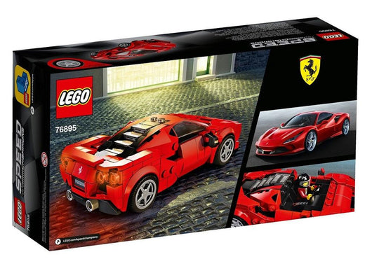 לגו 76895 פרארי אף 8 טריביוט (LEGO 76895 Ferrari F8 Tributo Speed Champions) - צעצועים ילדים ודרקונים