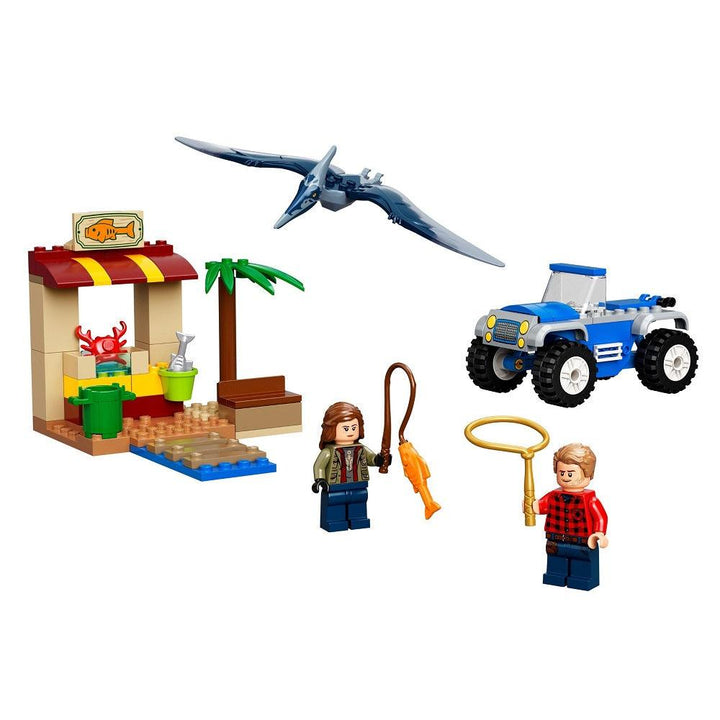 לגו 76943 המרדף אחר פטרנודון (LEGO Jurassic World 76943 Pteranodon Chase) - צעצועים ילדים ודרקונים