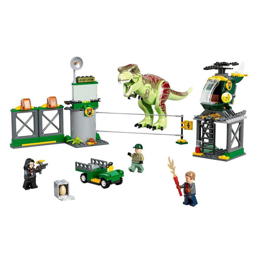 לגו 76944 הבריחה של טירקס (LEGO Jurassic World 76944 T. rex Dinosaur Breakout) - צעצועים ילדים ודרקונים