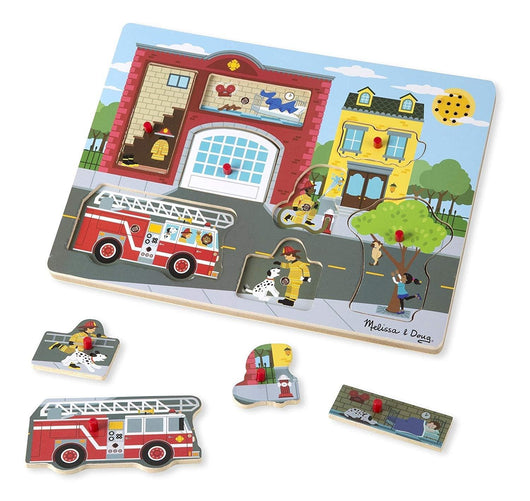 פאזל צלילים- מכבי אש מבית Melissa and Doug - צעצועים ילדים ודרקונים