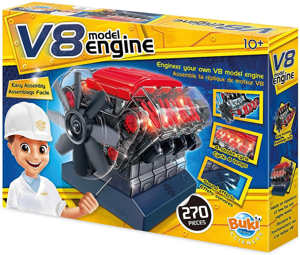 ערכת מדע מנוע מוטור 8V מבית Buki france - צעצועים ילדים ודרקונים