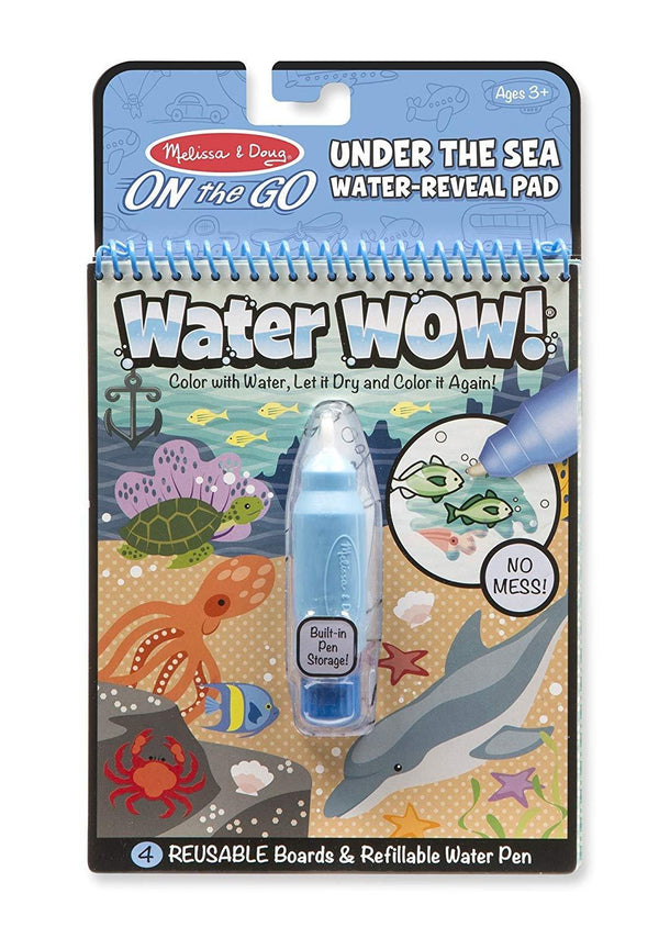 חוברת טוש מים עולם הים מבית Melissa and Doug - צעצועים ילדים ודרקונים