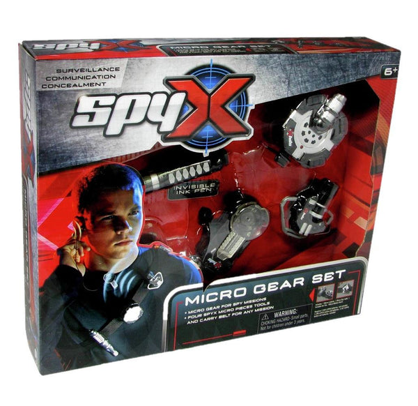 חגורת עזרים עם 4 מכשירי ריגול ספיי איקס - spyX - צעצועים ילדים ודרקונים