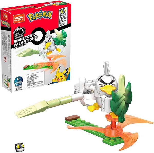 מגה בלוקס פוקימון סירפג'ד 84 חלקים - Mega Construx - צעצועים ילדים ודרקונים