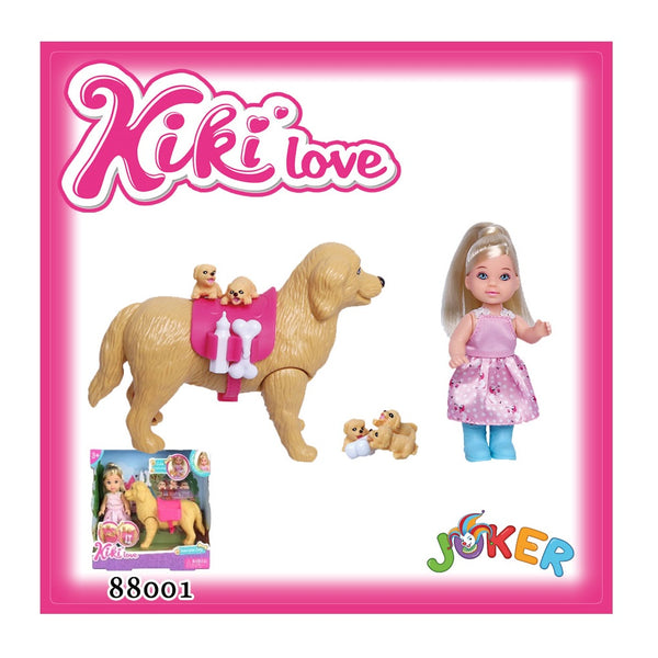 בובת קיקי עם כלב לברדור - KIKI