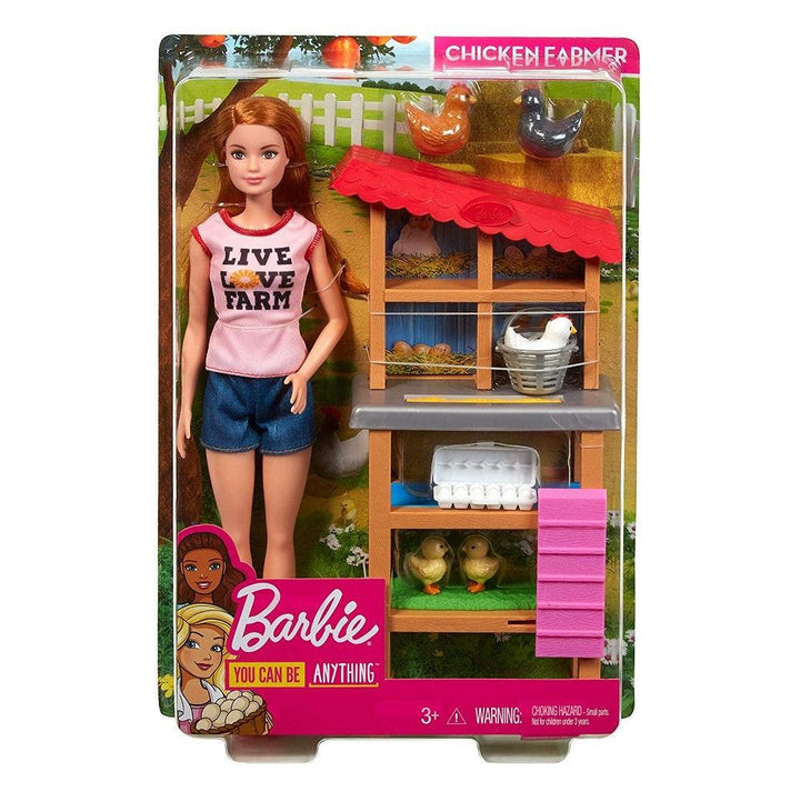 בובת ברבי חוואית  - Barbie Farmer - צעצועים ילדים ודרקונים