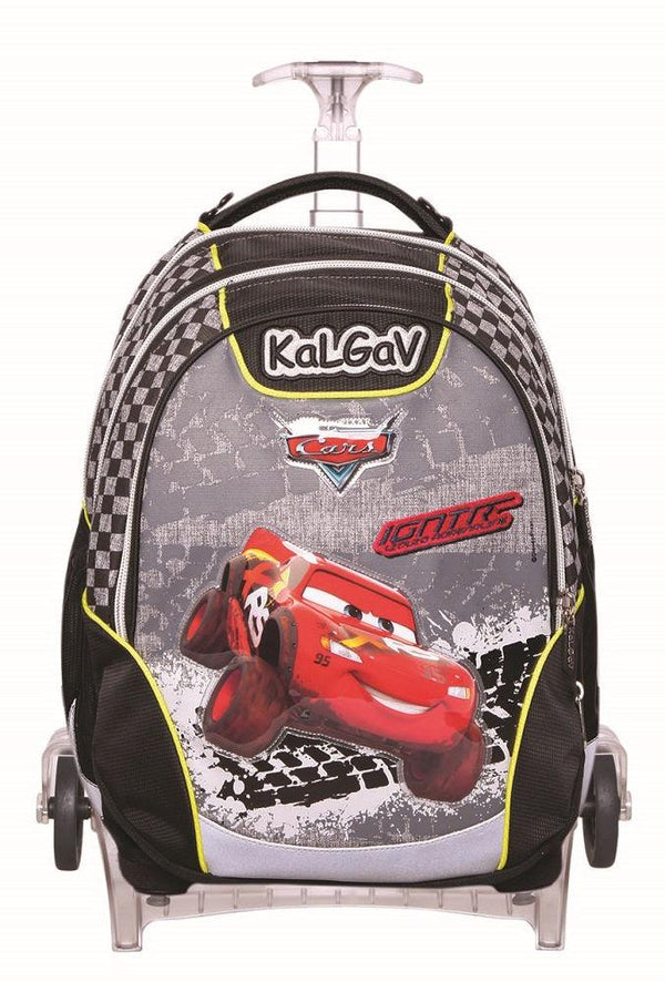 תיק קל גב X-Bag Trolley - Cars אפור - צעצועים ילדים ודרקונים