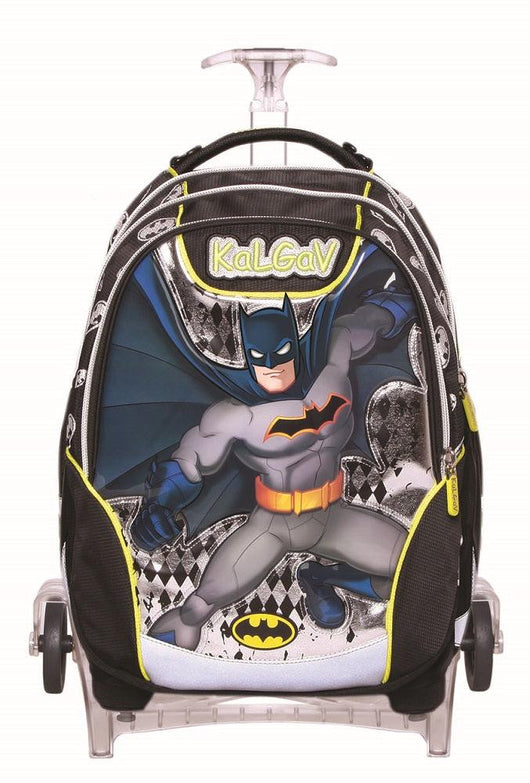 תיק קל גב X-Bag Trolley - באטמן שחור - צעצועים ילדים ודרקונים