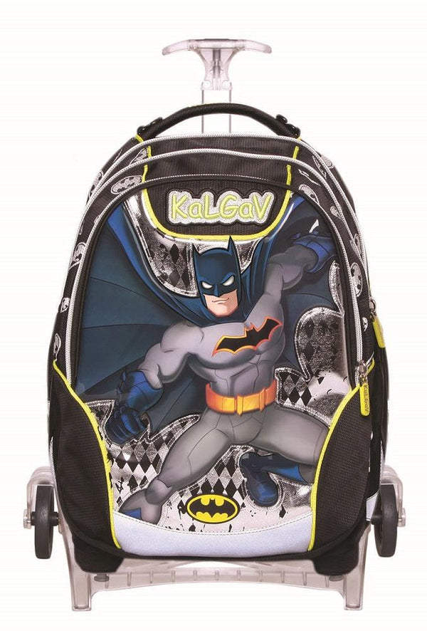 תיק קל גב X-Bag Trolley - באטמן שחור - צעצועים ילדים ודרקונים