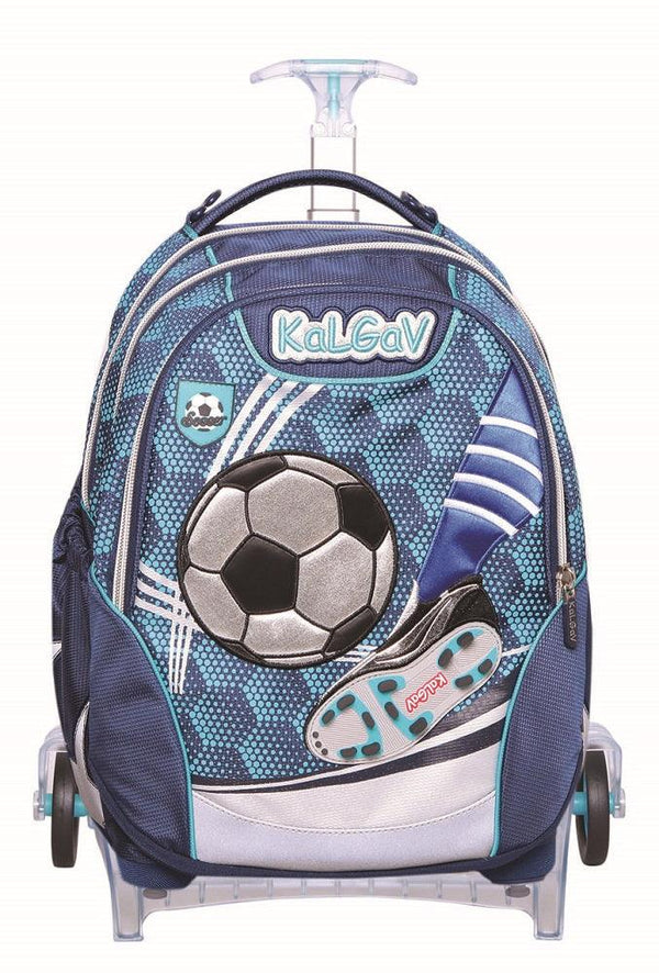 תיק קל גב X-Bag Trolley - כדורגל נייבי - צעצועים ילדים ודרקונים