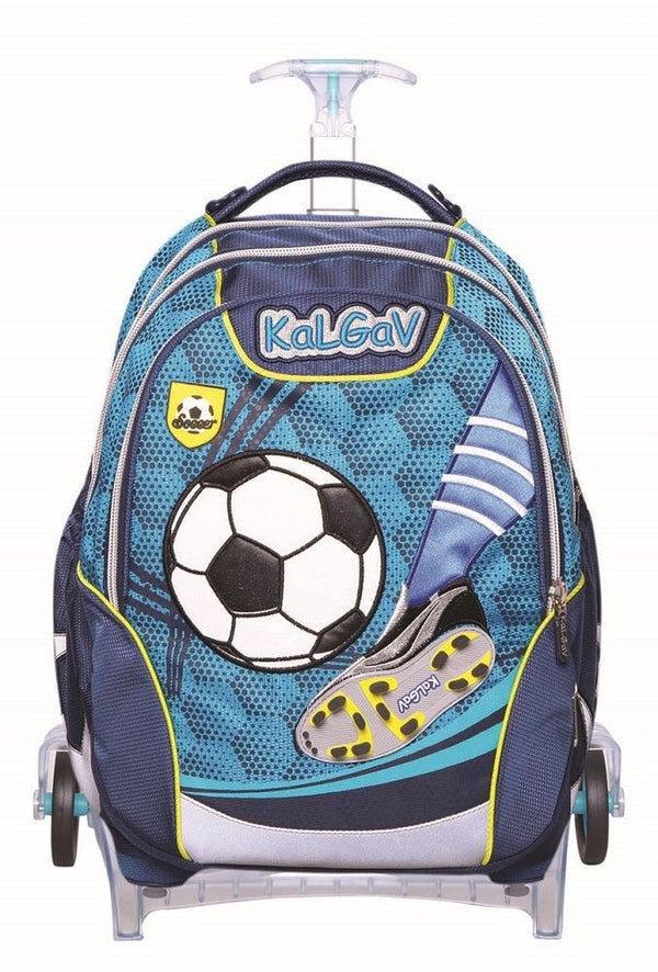 תיק קל גב X-Bag Trolley - כדורגל נייבי/רויאל - צעצועים ילדים ודרקונים