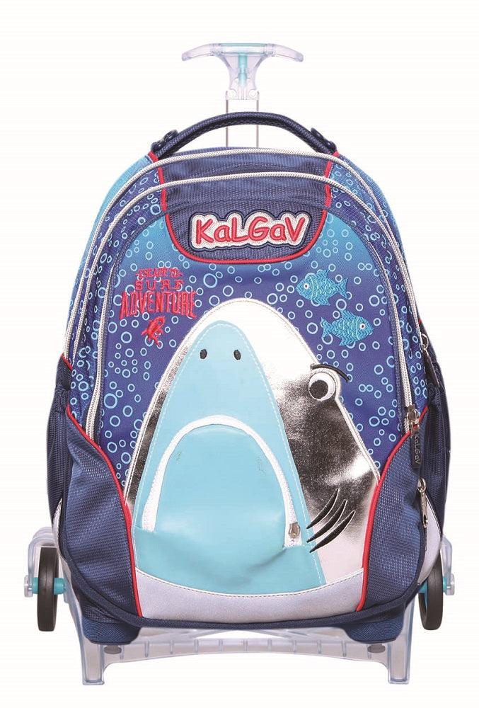 תיק קל גב X-Bag Trolley - כריש נייבי - צעצועים ילדים ודרקונים