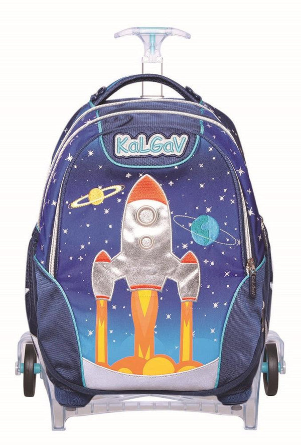 תיק קל גב X-Bag Trolley - חלל נייבי - צעצועים ילדים ודרקונים