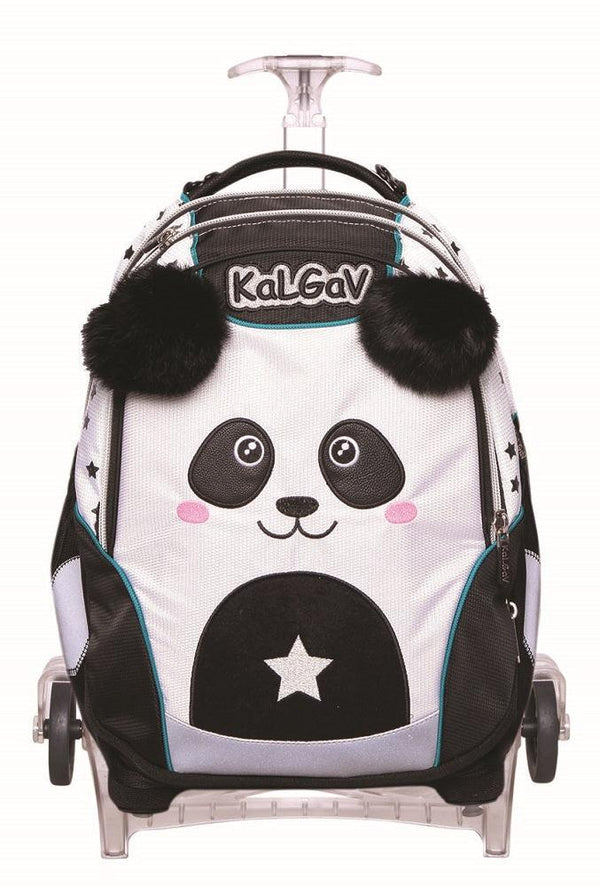 תיק קל גב X-Bag Trolley - פנדה שחור/לבן - צעצועים ילדים ודרקונים