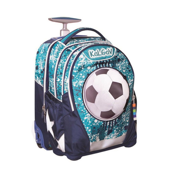 תיק קל גב I Trolley - (מחיר כולל משלוח) כדורגל טורקיז - צעצועים ילדים ודרקונים